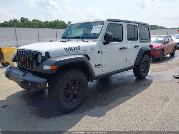 2021 JEEP WRANGLER UNLIMITED WILLYS 4X4
