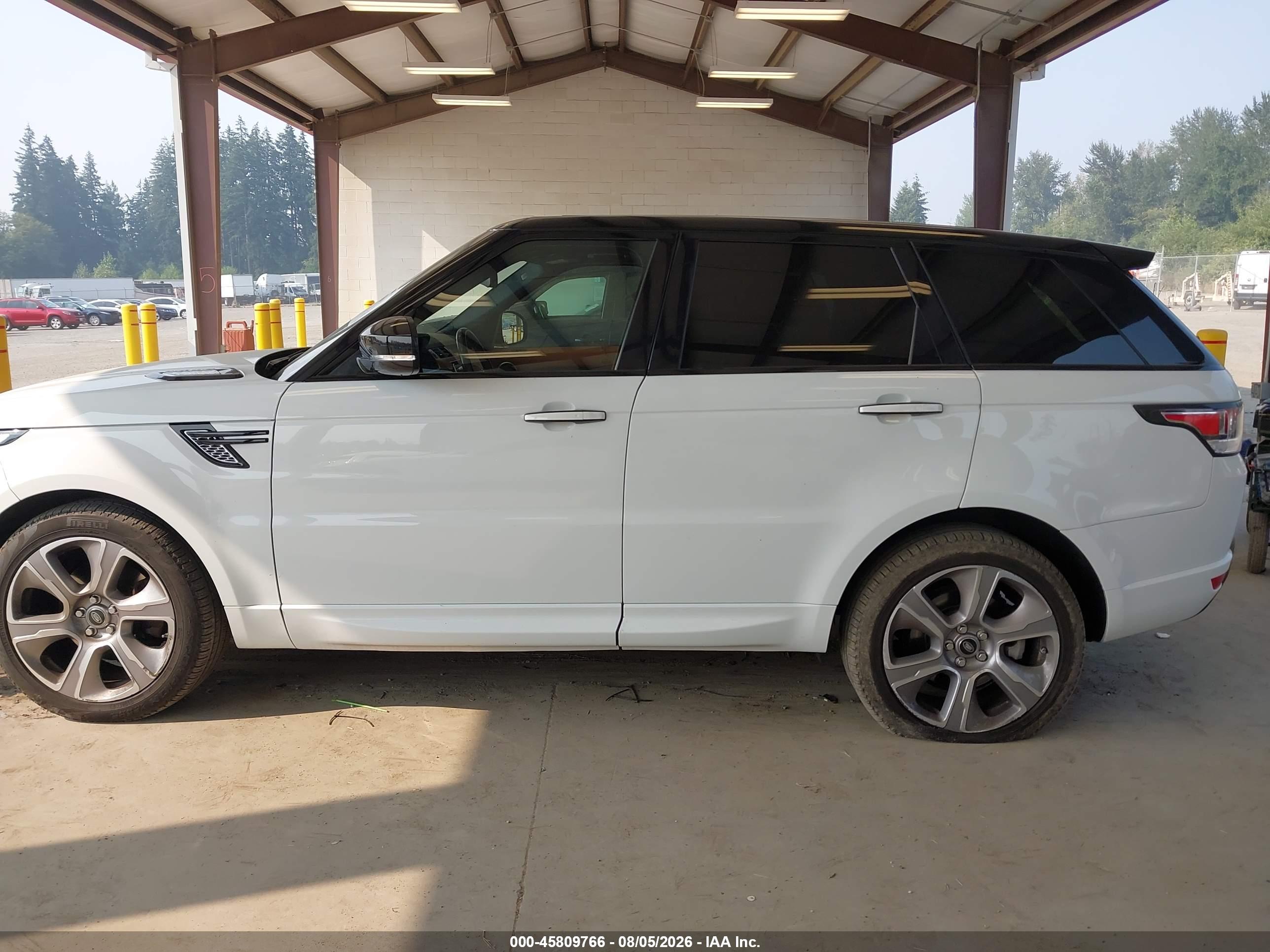 2015 LAND ROVER RANGE ROVER SPORT 3.0L V6 SUPERCHARGED HSE
