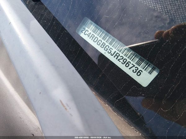 2018 DODGE GRAND CARAVAN SE