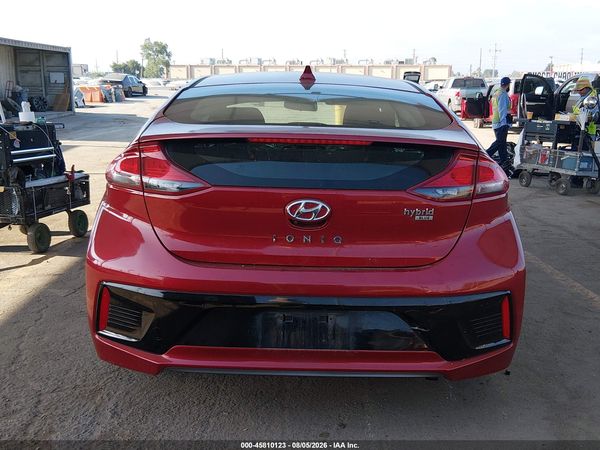 2019 HYUNDAI IONIQ HYBRID BLUE