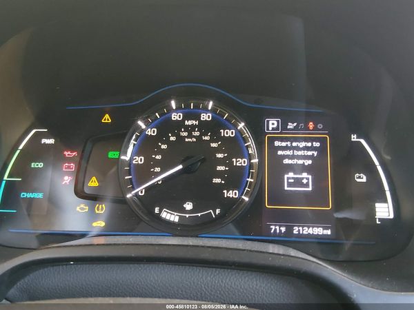 2019 HYUNDAI IONIQ HYBRID BLUE