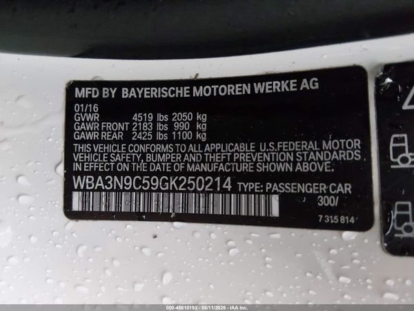 2016 BMW 428I XDRIVE