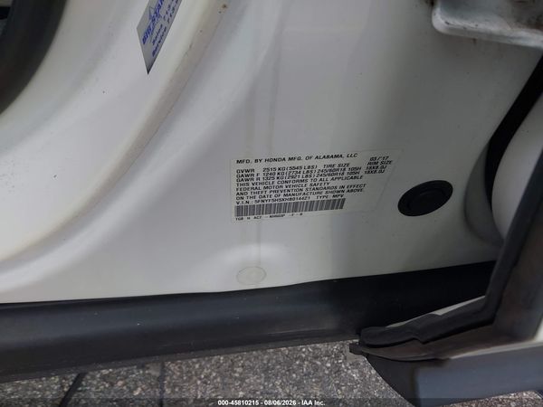 2017 HONDA PILOT EX-L