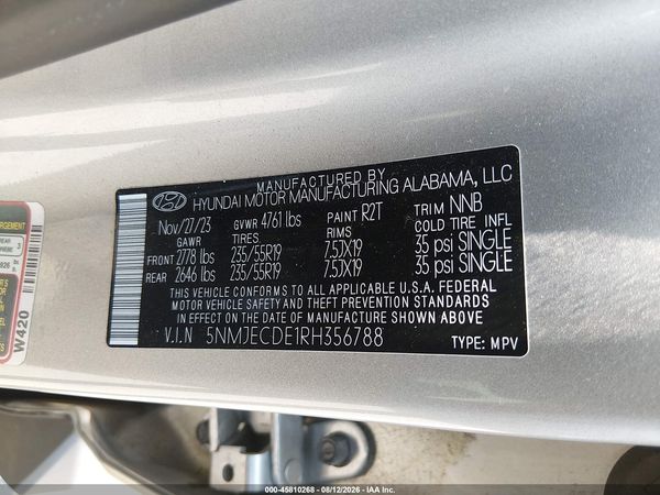 2024 HYUNDAI TUCSON LIMITED
