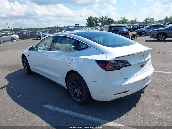 2018 TESLA MODEL 3 LONG RANGE/PERFORMANCE