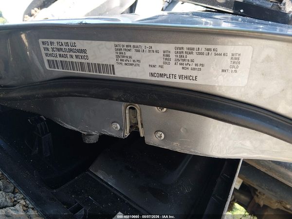 2024 RAM 4500 CHASSIS