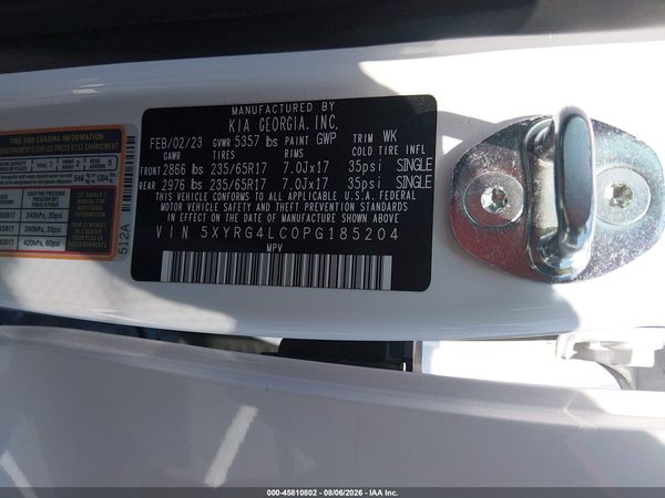 2023 KIA SORENTO LX