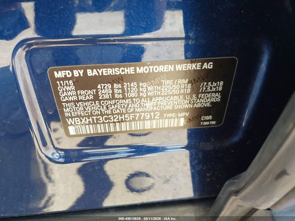 2017 BMW X1 XDRIVE28I