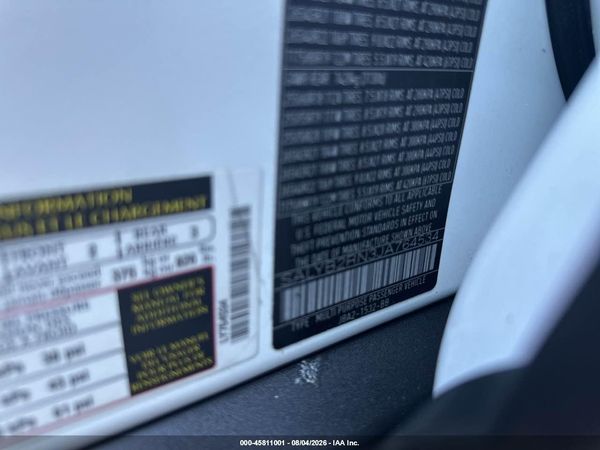 2018 LAND ROVER RANGE ROVER VELAR D180 S