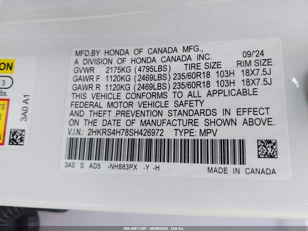 2025 HONDA CR-V EX-L AWD