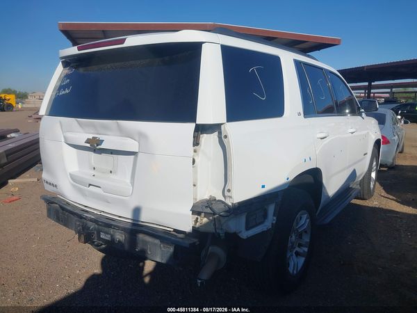 2016 CHEVROLET TAHOE LS — I4