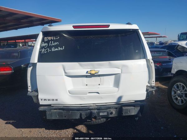 2016 CHEVROLET TAHOE LS — I119