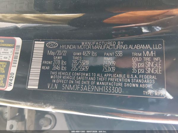 2022 HYUNDAI TUCSON SEL