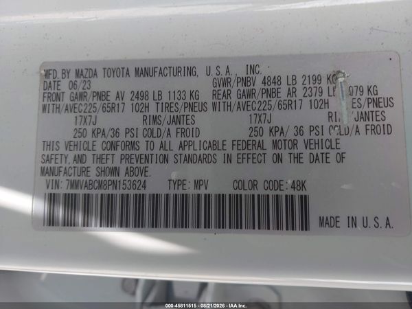 2023 MAZDA CX-50 2.5 S PREFERRED PLUS — I9