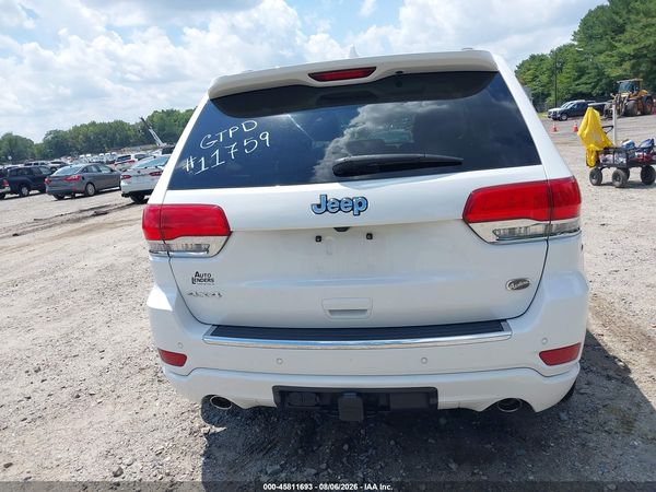 2018 JEEP GRAND CHEROKEE OVERLAND 4X4