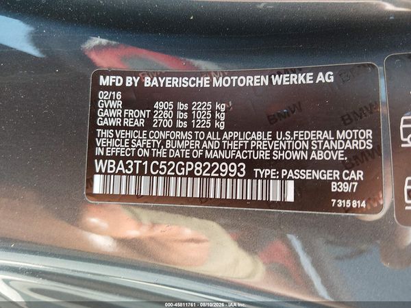 2016 BMW 428I XDRIVE