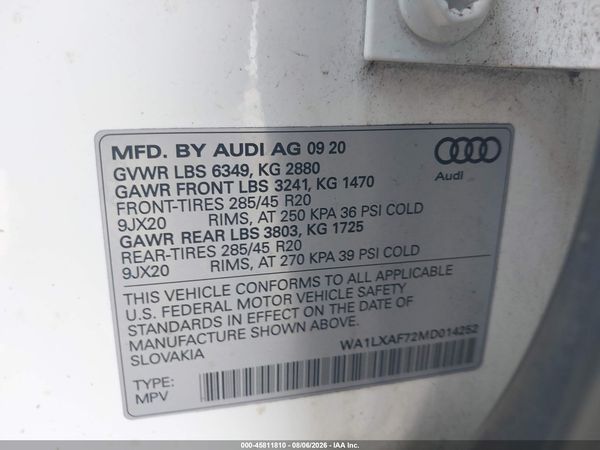 2021 AUDI Q7