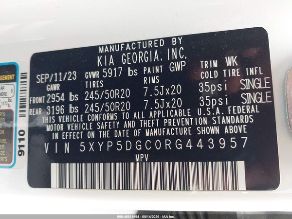2024 KIA TELLURIDE SX PRESTIGE X-LINE