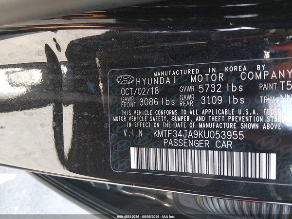 2019 GENESIS G90 3.3T PREMIUM