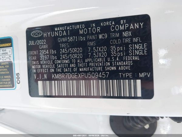 2023 HYUNDAI PALISADE CALLIGRAPHY