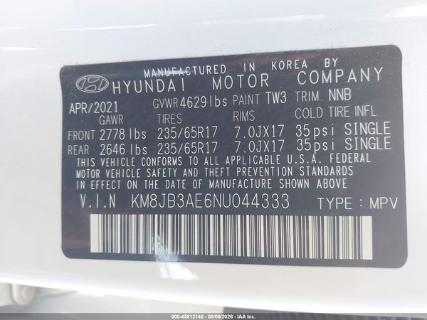 2022 HYUNDAI TUCSON SEL