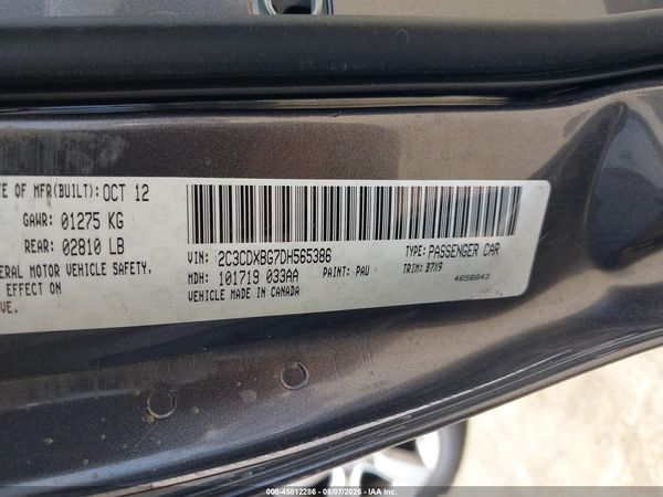 2013 DODGE CHARGER SE