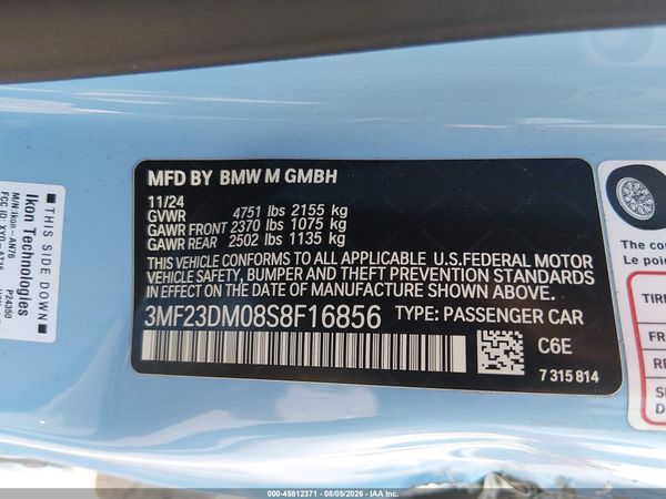 2025 BMW M2 — I9