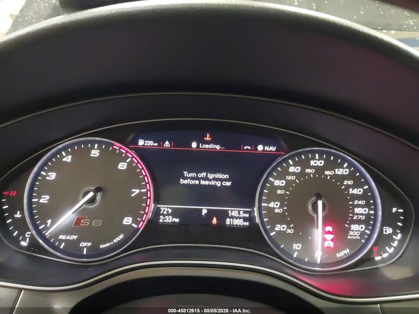 2016 AUDI S6 PRESTIGE