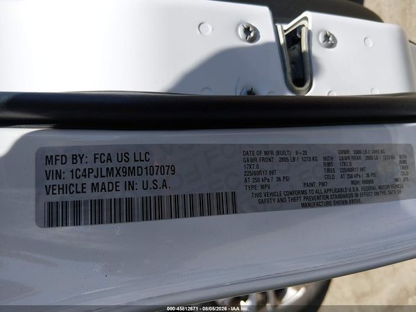 2021 JEEP CHEROKEE LATITUDE LUX FWD