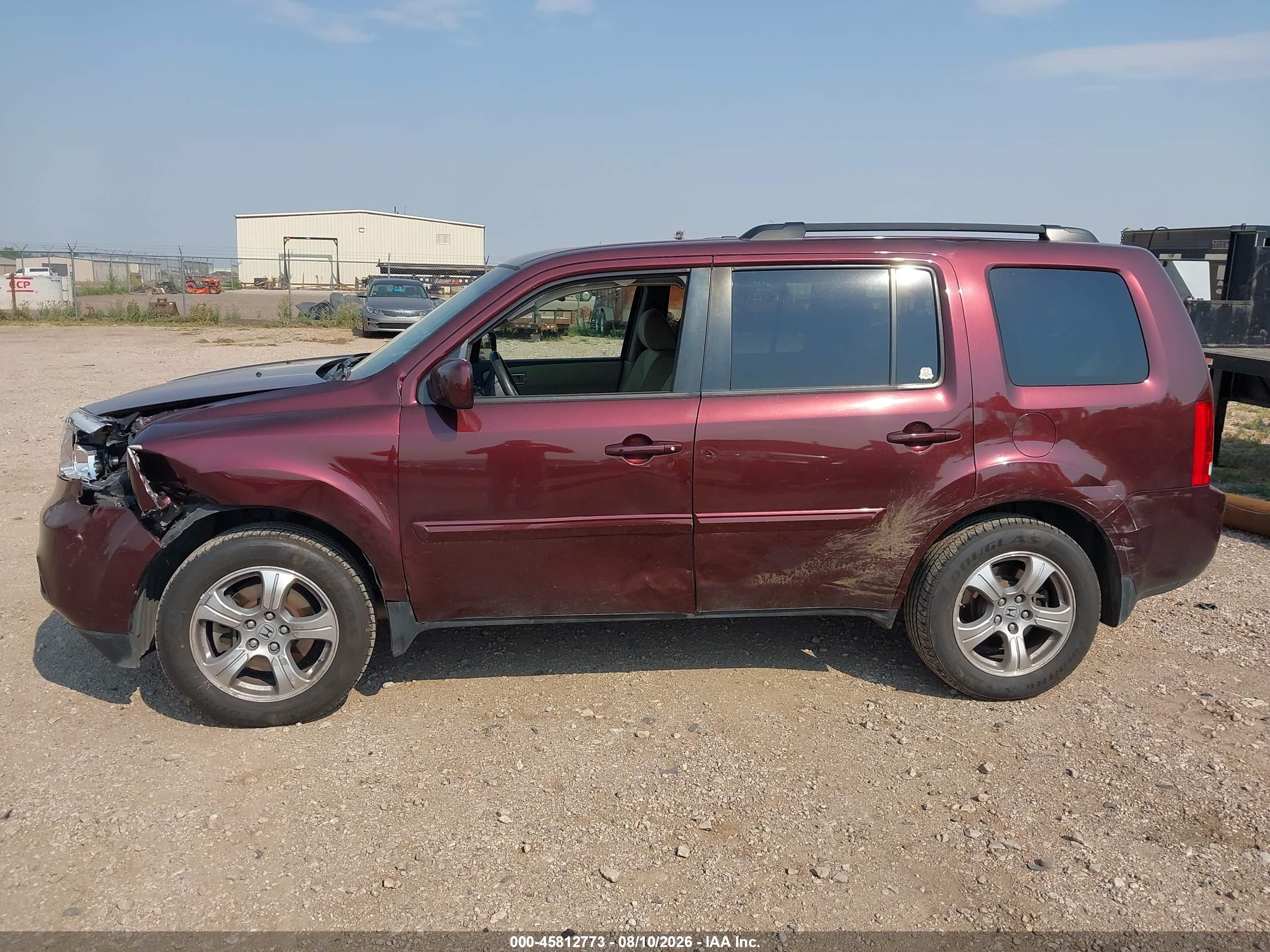 2012 HONDA PILOT EX