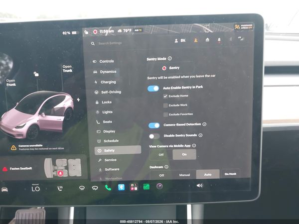 2020 TESLA MODEL Y