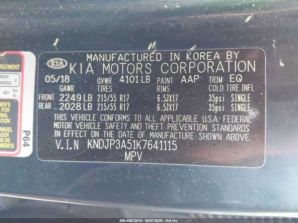 2019 KIA SOUL +