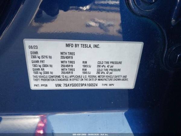 2023 TESLA MODEL Y