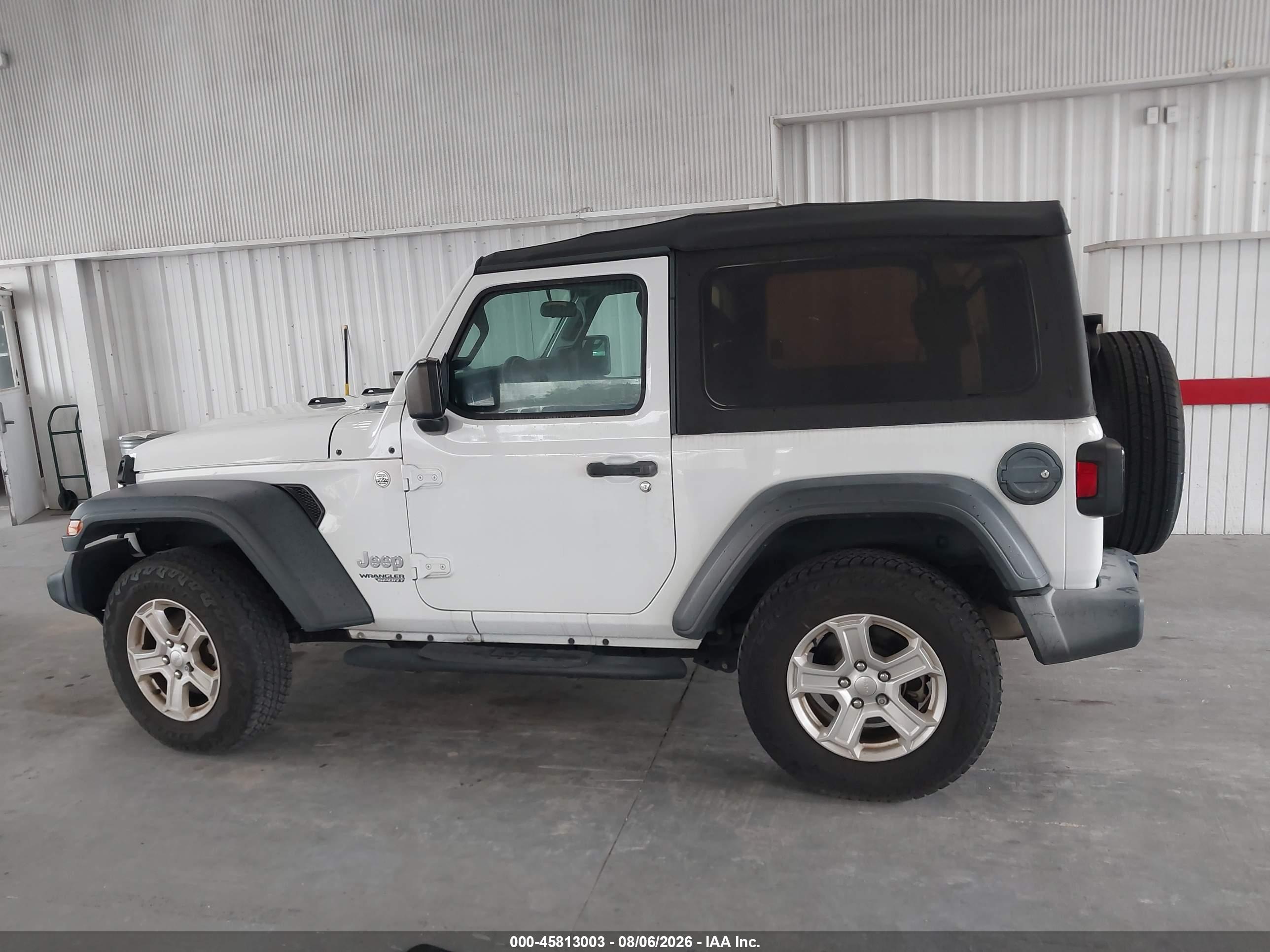 2020 JEEP WRANGLER SPORT S 4X4