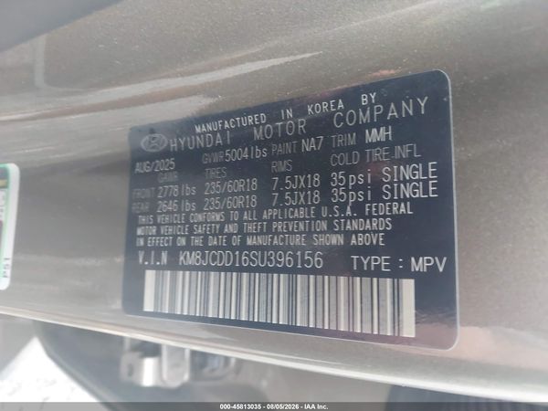 2025 HYUNDAI TUCSON HYBRID SEL CONVENIENCE
