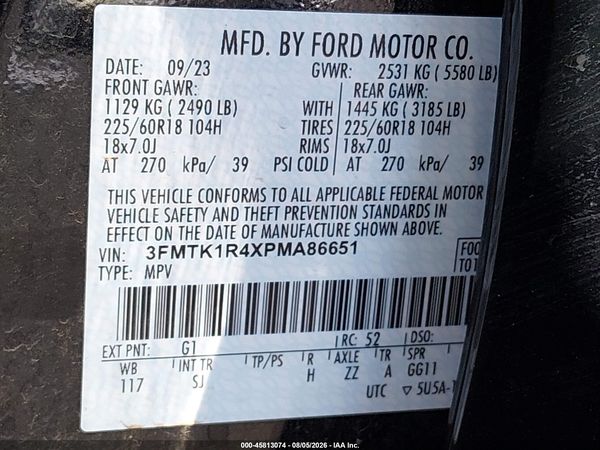 2023 FORD MUSTANG MACH-E SELECT