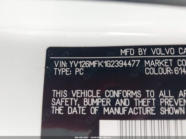 2016 VOLVO S60 T5 DRIVE-E PREMIER