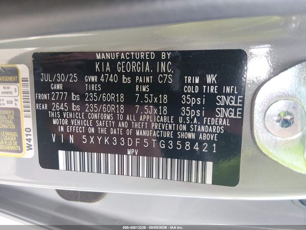 2026 KIA SPORTAGE EX