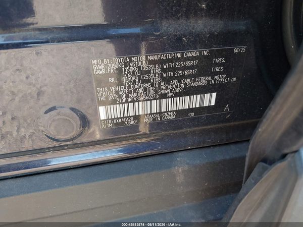2025 TOYOTA RAV4 XLE