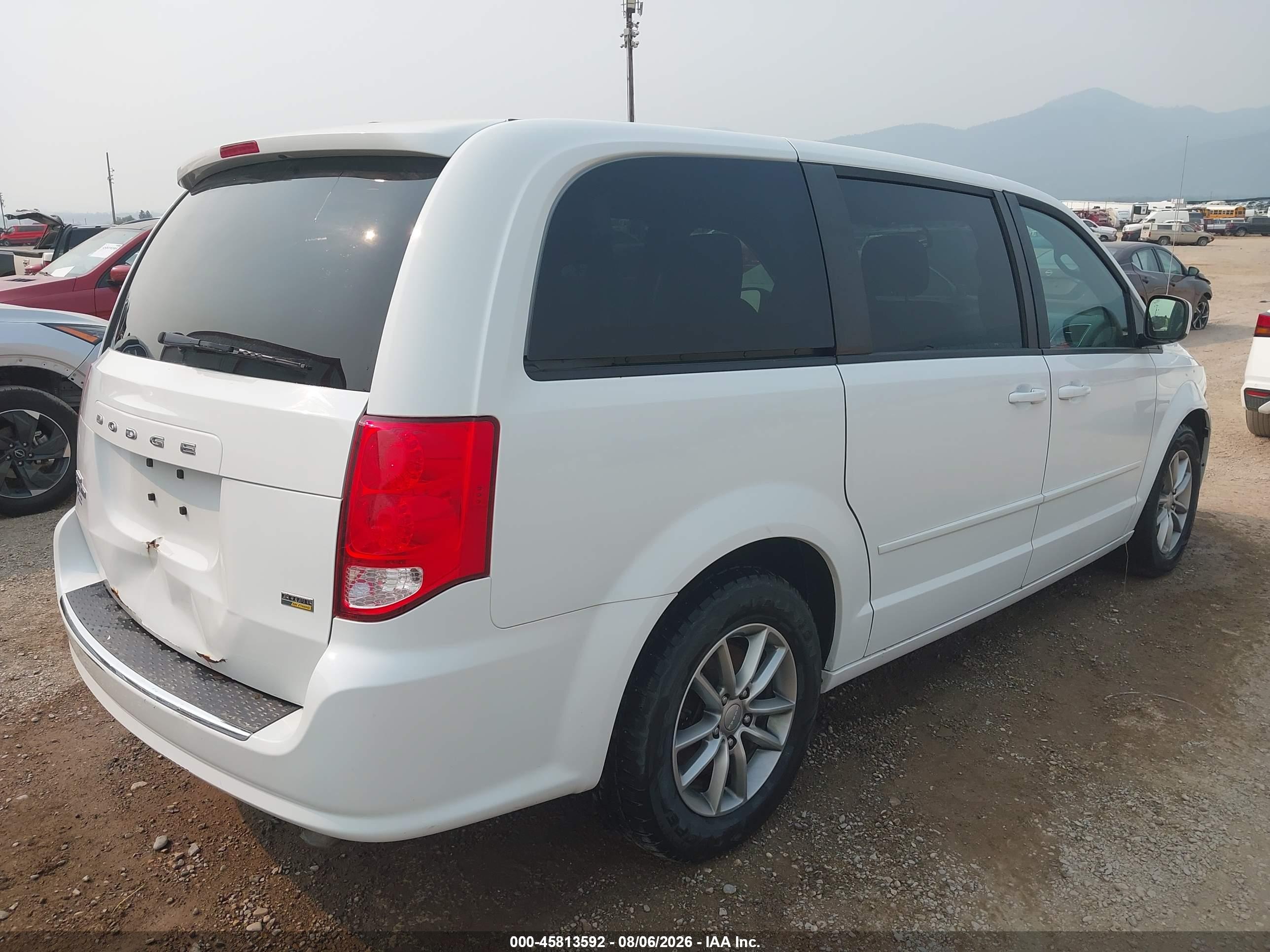 2016 DODGE GRAND CARAVAN SE PLUS — I4