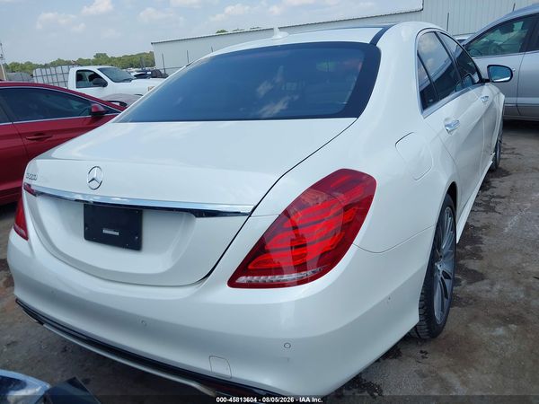 2015 MERCEDES-BENZ S 550 S550