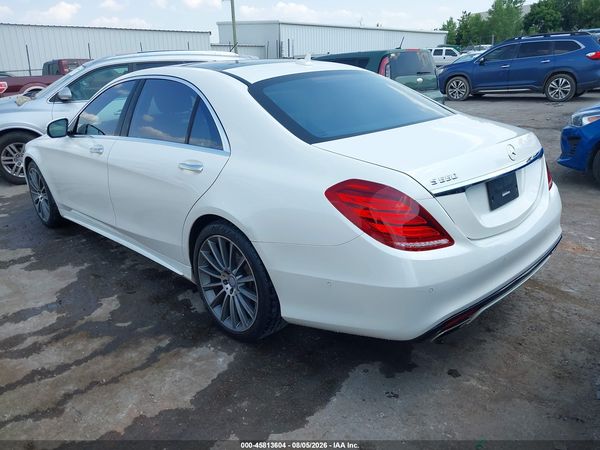 2015 MERCEDES-BENZ S 550 S550