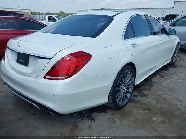 2015 MERCEDES-BENZ S 550 S550