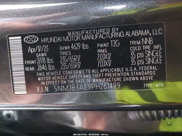 2023 HYUNDAI TUCSON SEL