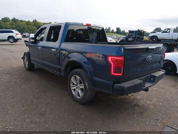 2017 FORD F-150 PLATINUM