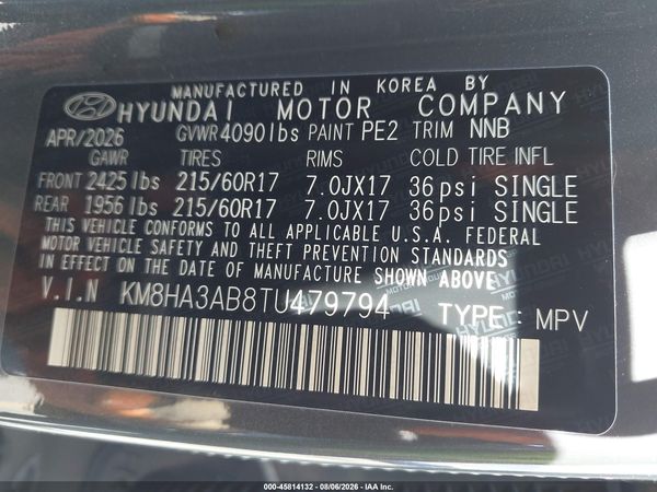 2026 HYUNDAI KONA SE