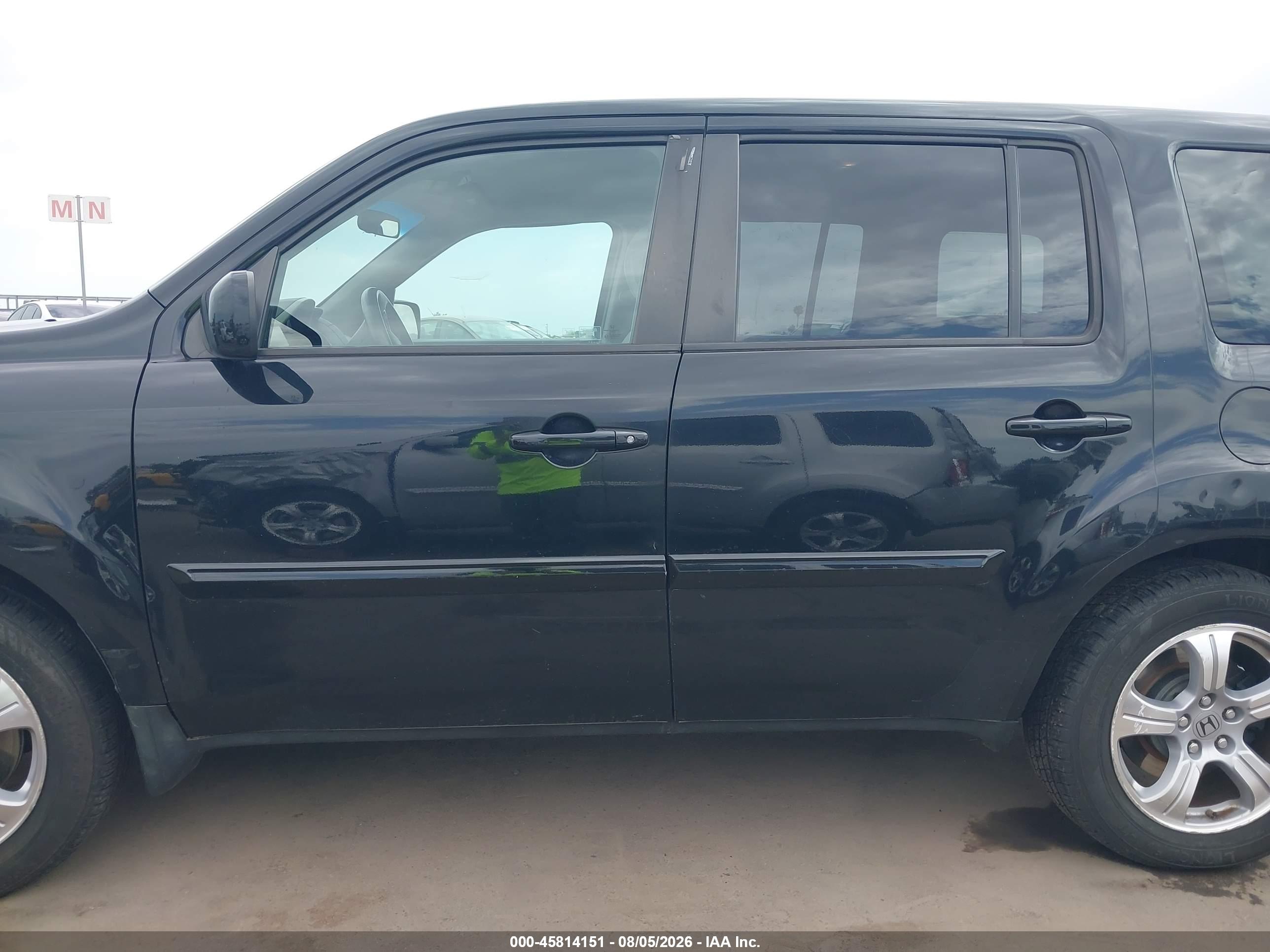 2012 HONDA PILOT EX