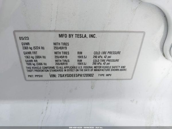 2023 TESLA MODEL Y