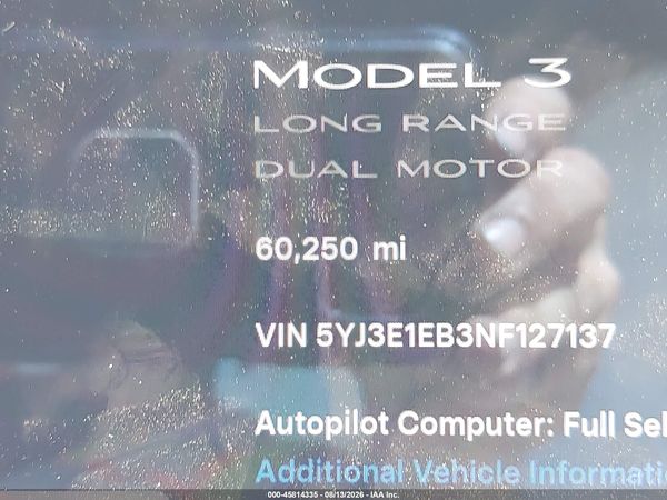2022 TESLA MODEL 3