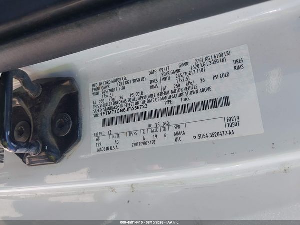 2018 FORD F-150 XL